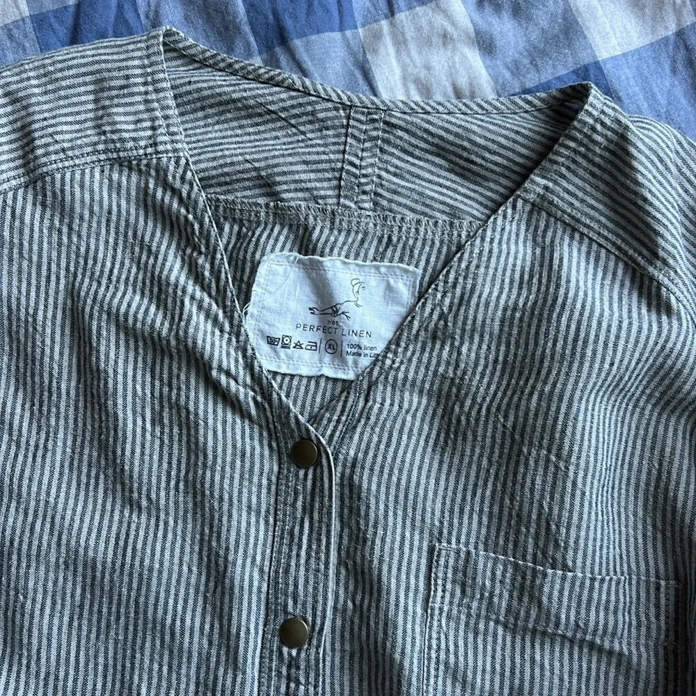 notPERFECTLINEN shirt dress - Picture 3 of 8